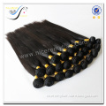 Wholesale top quality weaving machines sleek natural color unprocessed raw brazilian virgin human hair weave